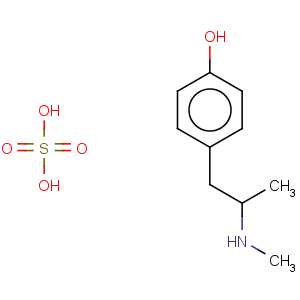 CAS No:953-38-8 4-(2-methylaminopropyl)phenol, sulfuric acid