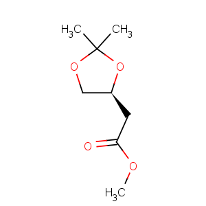 CAS No:95422-24-5 1,3-Dioxolane-4-aceticacid, 2,2-dimethyl-, methyl ester, (4S)-
