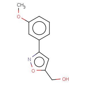 CAS No:954240-10-9 5-Isoxazolemethanol,3-(3-methoxyphenyl)-