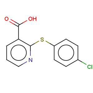 CAS No:955-54-4 2-[(4-chlorophenyl)thio]nicotinic acid