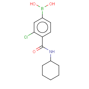 CAS No:957034-65-0 Boronic acid,B-[3-chloro-4-[(cyclohexylamino)carbonyl]phenyl]-