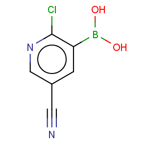 CAS No:957060-96-7 Boronic acid,B-(2-chloro-5-cyano-3-pyridinyl)-