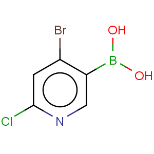 CAS No:957062-85-0 4-Bromo-2-chloropyridine-5-boronic acid