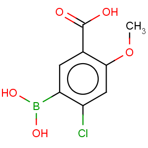 CAS No:957066-09-0 5-borono-4-chloro-2-methoxybenzoic acid