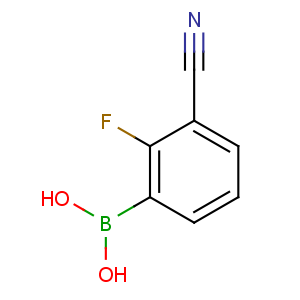 CAS No:957121-05-0 (3-cyano-2-fluorophenyl)boronic acid