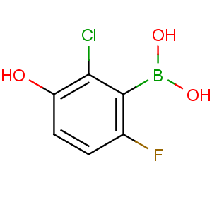 CAS No:957121-07-2 (2-chloro-6-fluoro-3-hydroxyphenyl)boronic acid