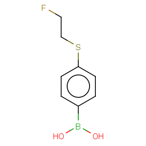 CAS No:958451-96-2 4-(2-Fluoro-ethylsulfanyl)-benzeneboronic acid