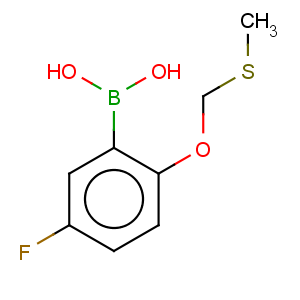 CAS No:958454-07-4 5-Fluoro-2-methylsulfanylmethoxy-benzeneboronic acid