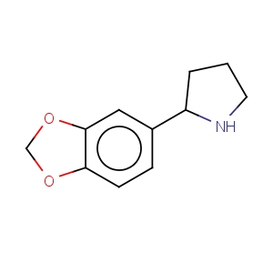 CAS No:95849-38-0 2-(1,3-benzodioxol-5-yl)pyrrolidine
