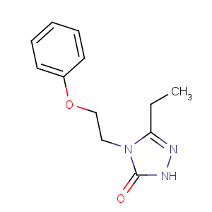 CAS No:95885-13-5 3-ethyl-4-(2-phenoxyethyl)-1H-1,2,4-triazol-5-one