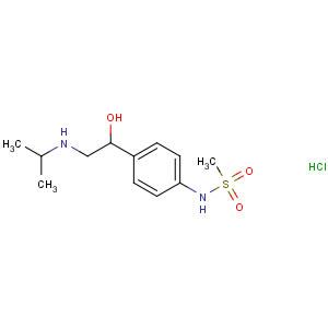 CAS No:959-24-0 N-[4-[1-hydroxy-2-(propan-2-ylamino)ethyl]phenyl]methanesulfonamide
