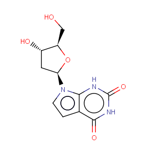 CAS No:96022-82-1 1H-Pyrrolo[2,3-d]pyrimidine-2,4(3H,7H)-dione,7-(2-deoxy-b-D-erythro-pentofuranosyl)-