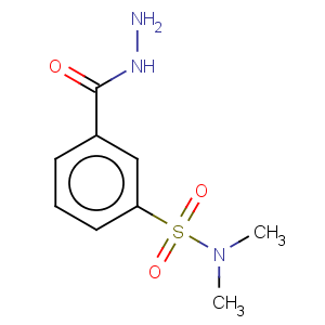 CAS No:96134-79-1 Benzoic acid,3-[(dimethylamino)sulfonyl]-, hydrazide