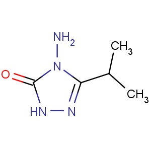 CAS No:96240-10-7 4-amino-3-propan-2-yl-1H-1,2,4-triazol-5-one