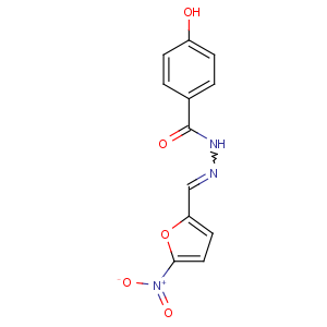 CAS No:965-52-6 4-hydroxy-N-[(E)-(5-nitrofuran-2-yl)methylideneamino]benzamide
