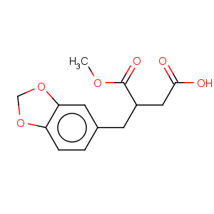 CAS No:96548-65-1 butanedioic acid(1,3-benzodioxol-5-ylmethyl)-1-methyl ester
