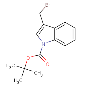 CAS No:96551-21-2 tert-butyl 3-(bromomethyl)indole-1-carboxylate