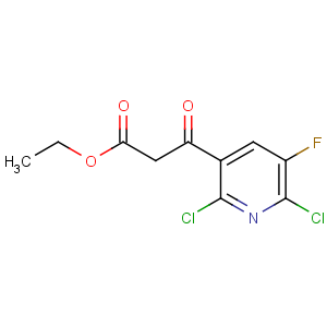 CAS No:96568-04-6 ethyl 3-(2,6-dichloro-5-fluoropyridin-3-yl)-3-oxopropanoate