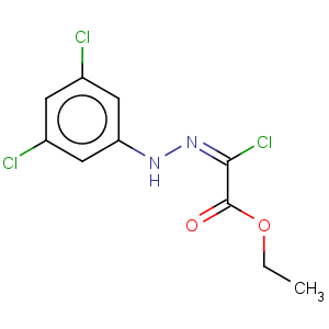 CAS No:96722-61-1 Acetic acid,2-chloro-2-[2-(3,5-dichlorophenyl)hydrazinylidene]-, ethyl ester