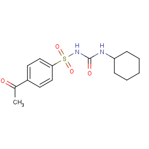 CAS No:968-81-0 1-(4-acetylphenyl)sulfonyl-3-cyclohexylurea
