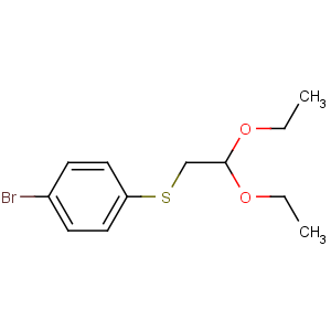 CAS No:96804-05-6 1-bromo-4-(2,2-diethoxyethylsulfanyl)benzene