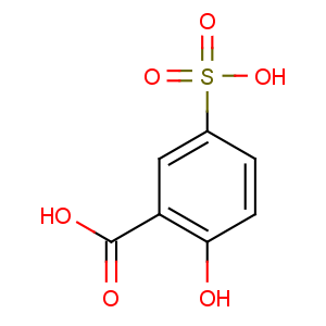 CAS No:97-05-2 2-hydroxy-5-sulfobenzoic acid