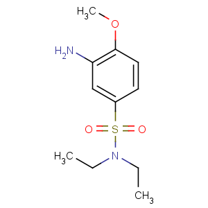 CAS No:97-35-8 3-amino-N,N-diethyl-4-methoxybenzenesulfonamide
