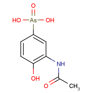 CAS No:97-44-9 (3-acetamido-4-hydroxyphenyl)arsonic acid