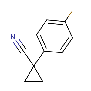 CAS No:97009-67-1 1-(4-fluorophenyl)cyclopropane-1-carbonitrile