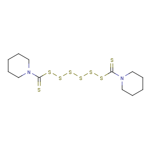 CAS No:971-15-3 (piperidine-1-carbothioylpentasulfanyl) piperidine-1-carbodithioate