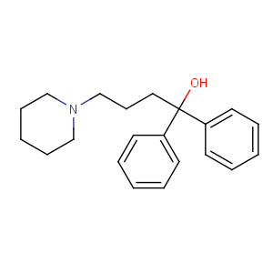 CAS No:972-02-1 1,1-diphenyl-4-piperidin-1-ylbutan-1-ol