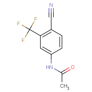 CAS No:97760-99-1 N-[4-cyano-3-(trifluoromethyl)phenyl]acetamide