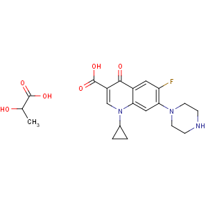 CAS No:97867-33-9 1-cyclopropyl-6-fluoro-4-oxo-7-piperazin-1-ylquinoline-3-carboxylic<br />acid