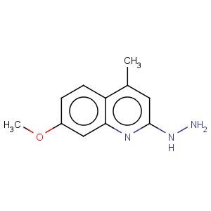 CAS No:97892-65-4 2-hydrazino-7-methoxy-4-methylquinoline