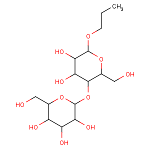 CAS No:98302-29-5 2-[4,<br />5-dihydroxy-2-(hydroxymethyl)-6-propoxyoxan-3-yl]oxy-6-(hydroxymethyl)<br />oxane-3,4,5-triol
