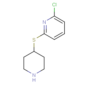 CAS No:98330-05-3 2-chloro-6-piperidin-4-ylsulfanylpyridine