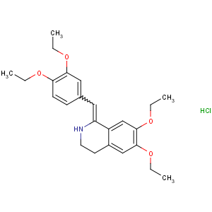 CAS No:985-12-6 (1Z)-1-[(3,4-diethoxyphenyl)methylidene]-6,7-diethoxy-3,<br />4-dihydro-2H-isoquinoline
