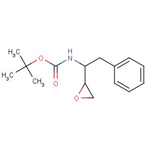 CAS No:98737-29-2 tert-butyl N-[(1S)-1-[(2S)-oxiran-2-yl]-2-phenylethyl]carbamate
