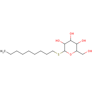 CAS No:98854-15-0 (2R,3S,4S,5R,6S)-2-(hydroxymethyl)-6-nonylsulfanyloxane-3,4,5-triol