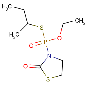 CAS No:98886-44-3 3-[butan-2-ylsulfanyl(ethoxy)phosphoryl]-1,3-thiazolidin-2-one