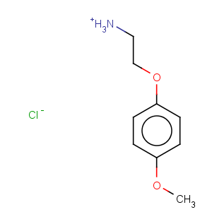 CAS No:98959-77-4 [2-(4-methoxyphenoxy)ethyl]ammonium chloride