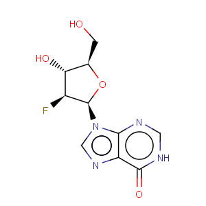 CAS No:98983-40-5 9-(2-Deoxy-2-fluoro-beta-D-arabinofuranosyl)-1,9-dihydro-6H-purin-6-one