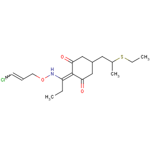 CAS No:99129-21-2 2-[1-[[(E)-3-chloroprop-2-enoxy]amino]propylidene]-5-(2-<br />ethylsulfanylpropyl)cyclohexane-1,3-dione