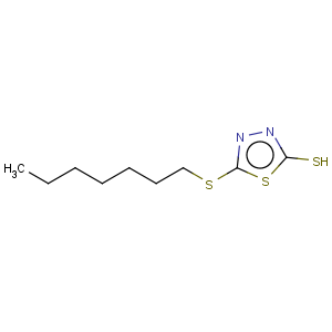 CAS No:99182-20-4 1,3,4-Thiadiazole-2(3H)-thione,5-(heptylthio)-