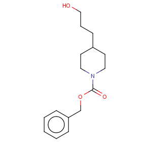 CAS No:99198-80-8 1-Piperidinecarboxylicacid, 4-(3-hydroxypropyl)-, phenylmethyl ester