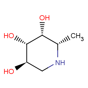CAS No:99212-30-3 3,4,5-Piperidinetriol,2-methyl-, (2S,3R,4S,5R)-