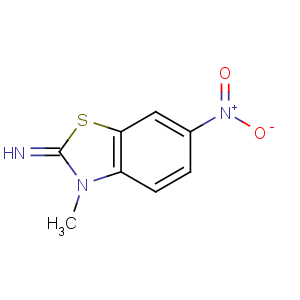 CAS No:99700-95-5 3-methyl-6-nitro-1,3-benzothiazol-2-imine