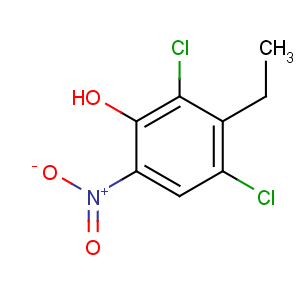 CAS No:99817-36-4 2,4-dichloro-3-ethyl-6-nitrophenol