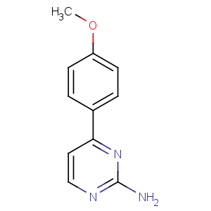 CAS No:99844-02-7 4-(4-methoxyphenyl)pyrimidin-2-amine