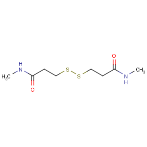 CAS No:999-72-4 N,N'-Dimethyl-3,3'-dithiodipropionamide